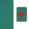 Feines Geschenkpapier mit Paisley Hörnchen, grün orange - Produktbild-Vorschau 3