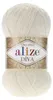 Alize Diva Mikrofasergarn 62 Creme 100g/350m seidig Produktbild-Vorschau 1
