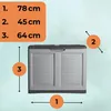 Gartenbox Wetterfest Outdoor Auflagenbox Wasserdicht Produktbild-Vorschau 7