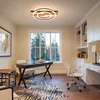 ZMH LED Deckenlamape 34W Holz Deckenleuchte Dimmbar 55CM Produktbild-Vorschau 8