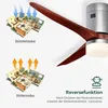 Stropní ventilátor SONNI s osvětlením a dálkovým ovládáním Náhled obrázku produktu 5