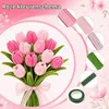 Pfeifenreiniger Blumen Set, 1000 Stück, 18 Farben, 30 cm Produktbild-Vorschau