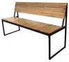 home24 Gartenbank aus Akazienholz - Schwarz / Braun - Produktbild-Vorschau 7