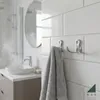 4 crochets muraux pour salle de bain, à visser, en métal, Voir les images du produit 8