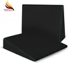 Two black wedge cushions are shown on a white background. A German flag logo with text is in the top left corner. Produktbild-Vorschau