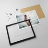 Gerahmtes Poster - Schwarzer Rahmen - Brennen Mann Frau - Produktbild-Vorschau 4