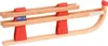 vidaXL Slitta pieghevole con schienale 119 cm legno Anteprima dell’immagine prodotto 5