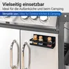 WENKO Magnetisches Gewürzregal Ima Schwarz 30 x 12 x 11 cm Produktbild-Vorschau 6