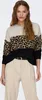 ONLY Leopardenmuster Pullover mit Rundhals im Colorblock Produktbild-Vorschau 8