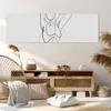 Bild auf Leinwand - Leinwandbild - Einteilig - Frau Produktbild-Vorschau 7