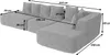 Sofa-Garnitur HWC-Q28, L-Sofa Couch Loungesofa, Stoff Produktbild-Vorschau 9