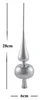 JACK 64x Kunststoff Christbaumkugeln Ø 6cm + Spitze 28cm Produktbild-Vorschau 4