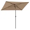 COSTWAY Parasol balkonowy 210 x 140 cm, prostokątny parasol Podgląd zdjęcia produktu 1