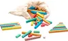 Rechenstäbchen in 10 Farben (126 Stück) aus Re-Wood® Produktbild-Vorschau 1
