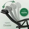 ELONEO Chaise de camping pliante avec repose-jambes Voir les images du produit 12