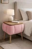 Skye Decor, Nachttisch (Elterncode) - Pink, 50x45x40 cm, Produktbild-Vorschau 1