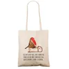 Mr. & Mrs. Panda Tote Bag Rotkehlchen Schlitten - Produktbild-Vorschau 2