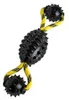 Hunter Hundespielzeug Spike Ball, mit Kordel Vollgummi Produktbild-Vorschau 1