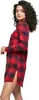 Urban Classics Ladies - Koszula flanelowa w kratę czerwona Podgląd zdjęcia produktu 8