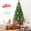 COSTWAY 270cm Albero di Natale artificiale 2132 aghi in Anteprima dell’immagine prodotto 2