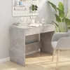 vidaXL Schreibtisch Betongrau 101x50x76,5 cm Holzwerkstoff Produktbild-Vorschau 4