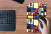 MuchoWow® Mauspad Mousepad Malerei - Mondrian - Alte Produktbild-Vorschau 4