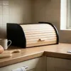 CHLEBAK: grande contenitore per il pane in legno con i lati Anteprima dell’immagine prodotto 8