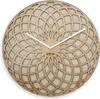 NeXtime 3149BE, Wand, Quarzuhr, Kreis, Beige, Weiß, Holz, Produktbild-Vorschau 1