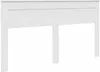 vidaXL Cabecero blanco, fabricado en material de madera Vista previa de la imagen del producto 1