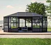 Sojag Charleston 1218 Metall Pavillon mit Seitenteilen 4x6 Produktbild-Vorschau 3