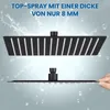 DERW 10 Zoll Regendusche Duschkopf (25 x 25 cm), Edelstahl Produktbild-Vorschau 5