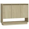 The Living Store Sideboard Sonoma-Eiche 97x31x75 cm Produktbild-Vorschau 2