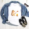 Mr. & Mrs. Panda Tshirt Igel Grillen - Weiß - Geschenk, Produktbild-Vorschau 2