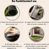 KitchenYeah© Herdabdeckplatte Blatt eines Farns mit Produktbild-Vorschau 7