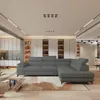 Masseno Ecksofa FAVIEN R-S mit Schlaffunktion L-Form, Sofa Produktbild-Vorschau 4