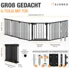 ELONEO Kaminschutzgitter, 75cm hoch, Ofenschutzgitter aus Produktbild-Vorschau 3