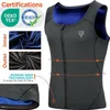 RDX Maglietta da sauna da uomo, gilet da sauna, tuta da Anteprima dell’immagine prodotto 2