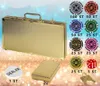 GAMES PLANET Pokerkoffer mit 300 Laser-Chips, Silver / Gold Produktbild-Vorschau 9