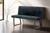 byLIVING Sitzbank Talea, 140 cm, dunkelgrau, Gestell Metall Produktbild-Vorschau 15