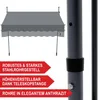 ONBEST Balkonmarkise | ohne Bohren | 400 x 120 cm | mit Produktbild-Vorschau 6