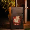 VIK Juno Pizzaofen Gartenkamin Schwarz – Outdoor Kamin & Produktbild-Vorschau 3