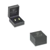 Brillanten Solitaire Ohrstecker 585 Rotgold Zargenfassung Produktbild-Vorschau 2