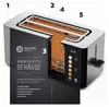 Balter Toaster 4 Scheiben, Edelstahl, Langschlitztoaster Produktbild-Vorschau 7