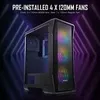 Geh Antec New Gaming NX360 Midi Tower schwarz retail Podgląd zdjęcia produktu 6