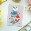 Mr. & Mrs. Panda Postkarte Modeverkäuferin Herz - Grau Produktbild-Vorschau 2