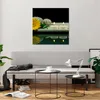 Bilder auf glas - Spa Blume Kerze Stein - 70x70cm - Produktbild-Vorschau 6