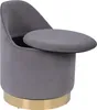 Drehhocker Viktor 100 Grau Produktbild-Vorschau 2