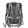 Back view of a backpack. Voir les images du produit