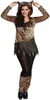 Leopard Kostüm Katze Wildkatze für Damen Gr. 36-52 Kleid Tier Tierkostüm braun Fasching Karneval Mottoparty Produktbild-Vorschau