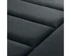 A close-up view of a dark gray fabric with a quilted pattern. Anteprima dell’immagine prodotto